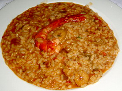 Receta de arroz con carabineros - Saborea Huelva