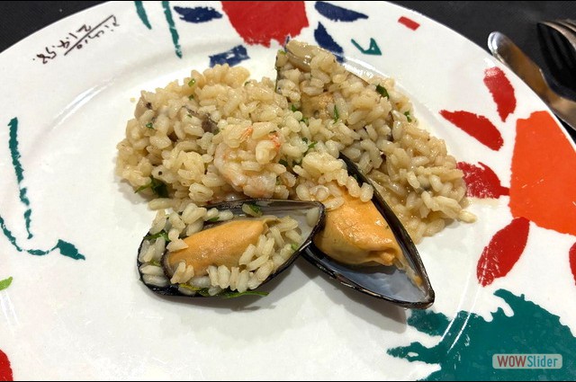 Arroz con mejillones
